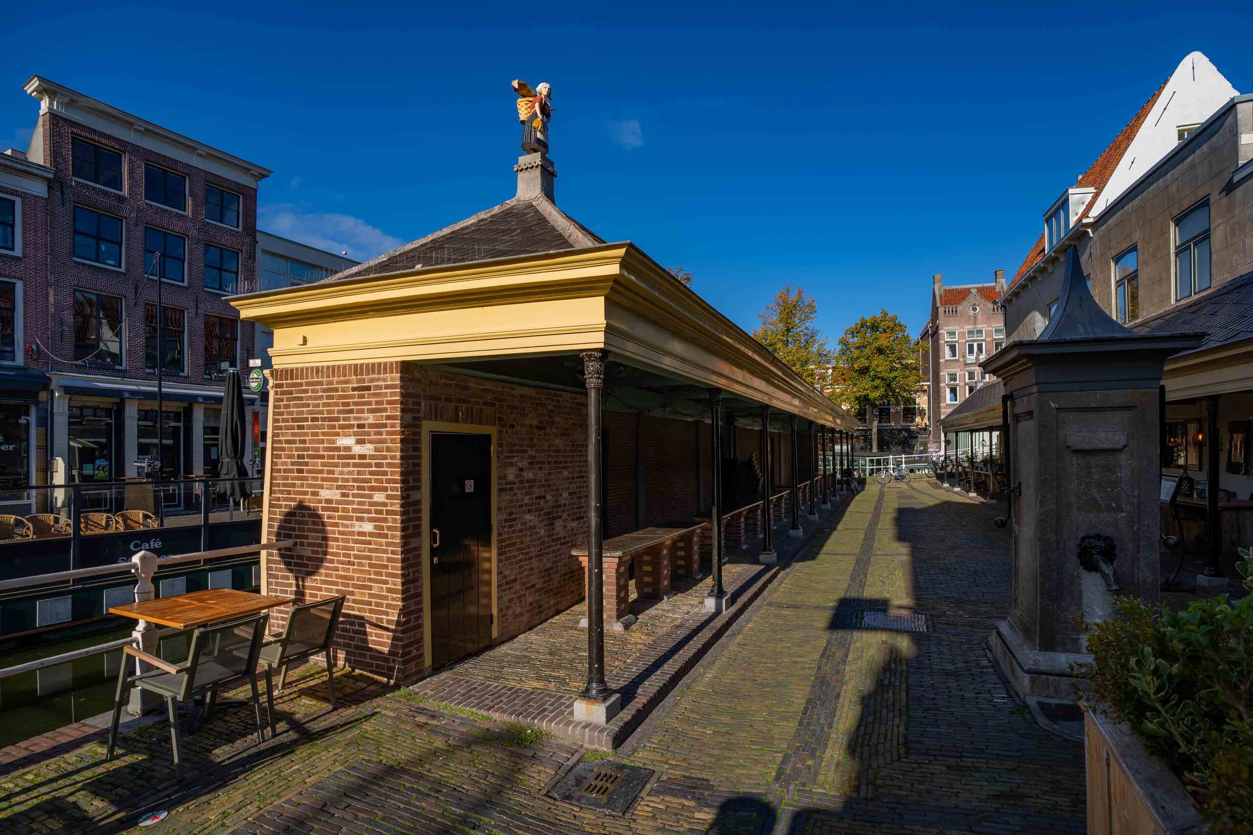 Visbanken in Alkmaar